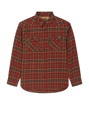 Gibson Flannel - Dark Red | Calvery Supplies