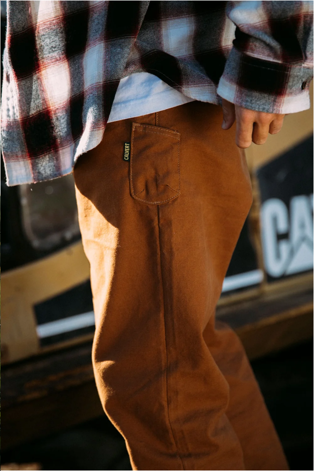 Whiskey Work Pant - Tobacco | Calvery Supplies