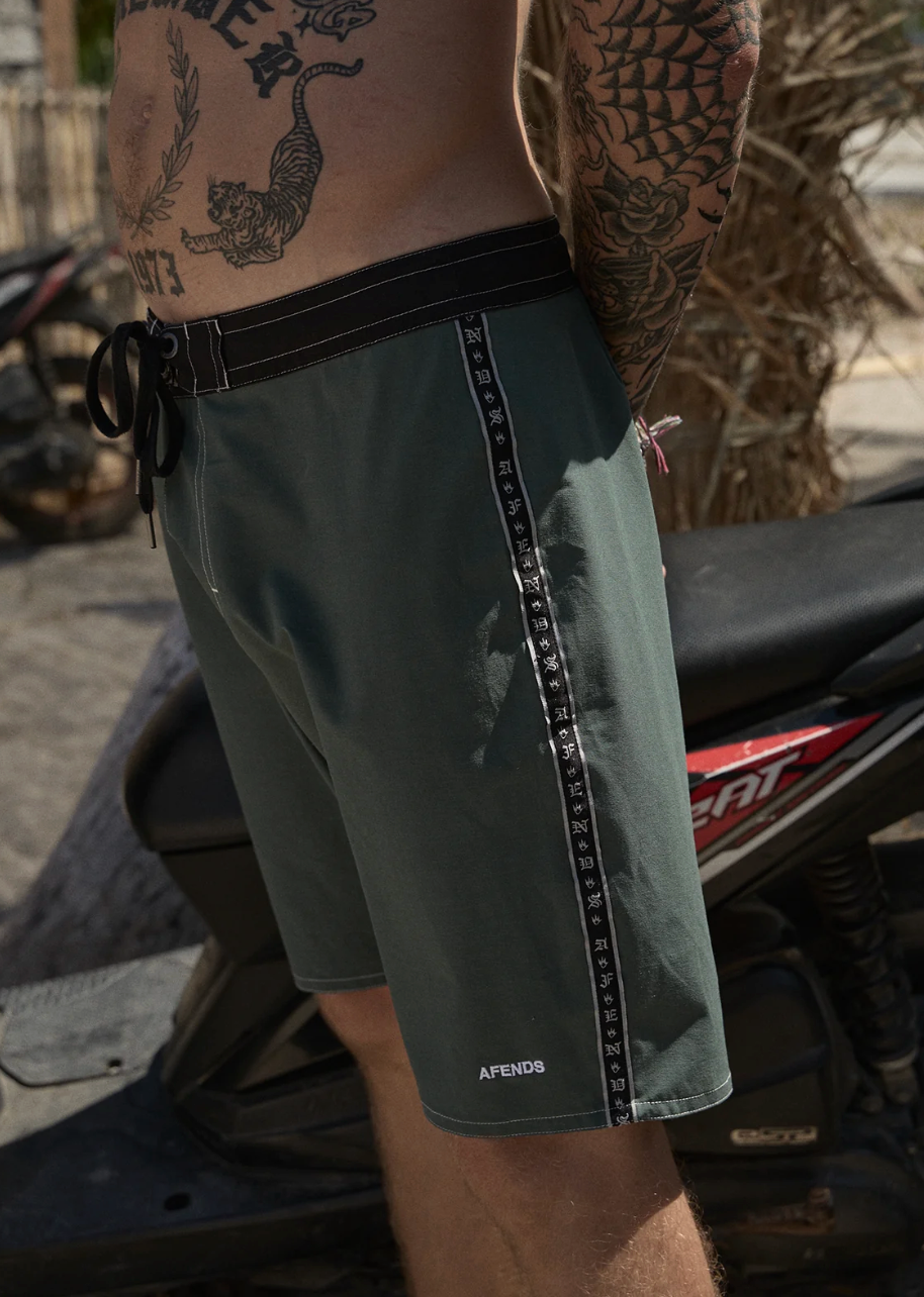 The Wreck Surf Related V2 Boardshort 20" - Pine | AFENDS