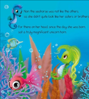 Nori The Seahorse with a Unicorn Horn | Ocean Tales Childrens Book