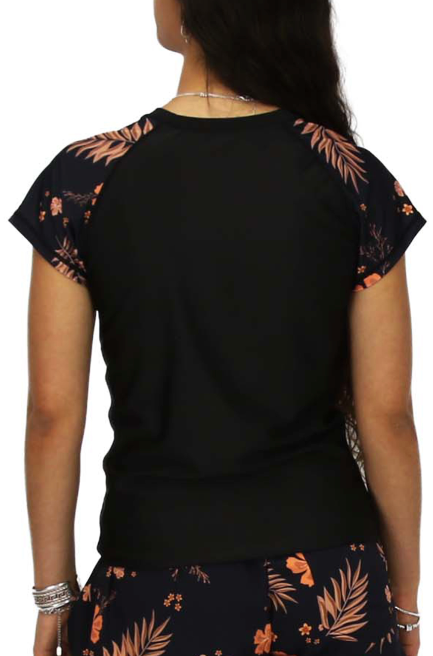 Moloko girls cap sleeve rashie | Carve