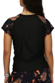 Moloko girls cap sleeve rashie | Carve
