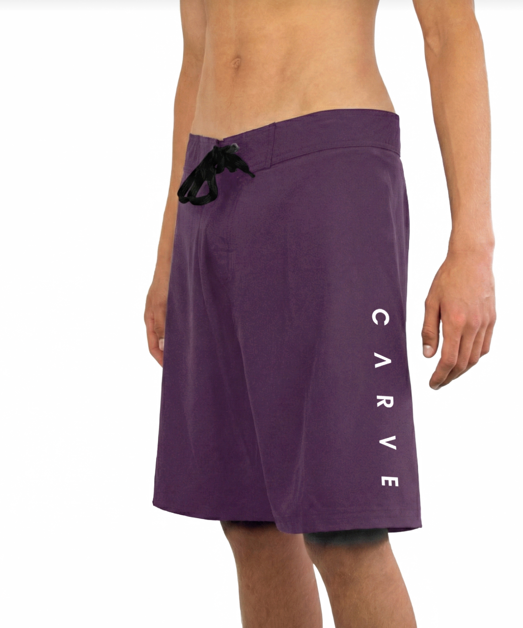 power up flat waist boys boardies | Carve