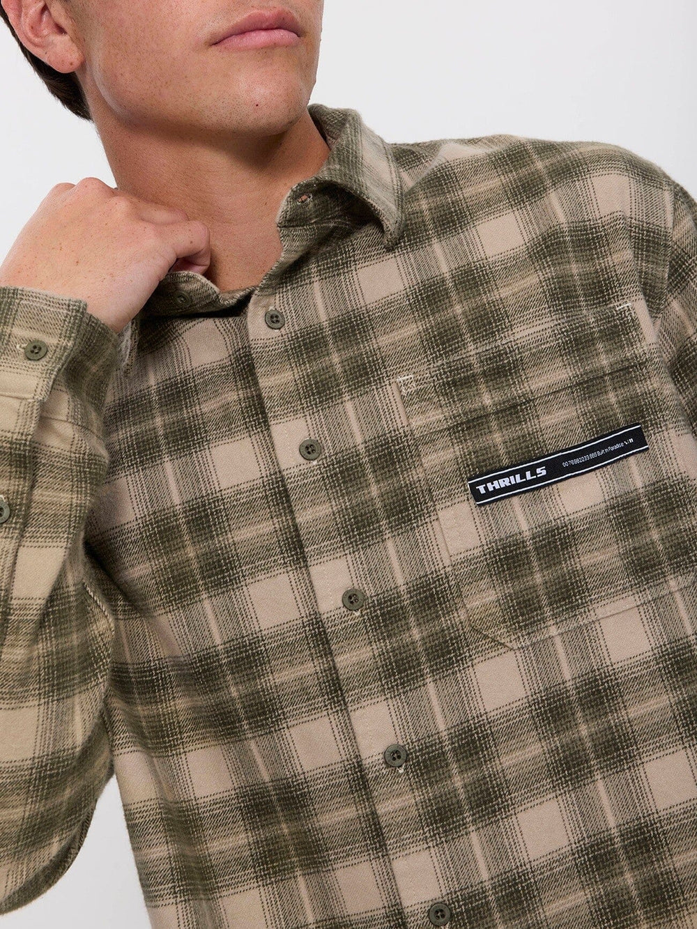 Paradise Built Barrio Long Sleeve Flannel Shirt | Thrills