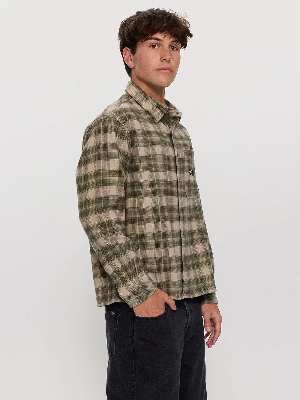 Paradise Built Barrio Long Sleeve Flannel Shirt | Thrills