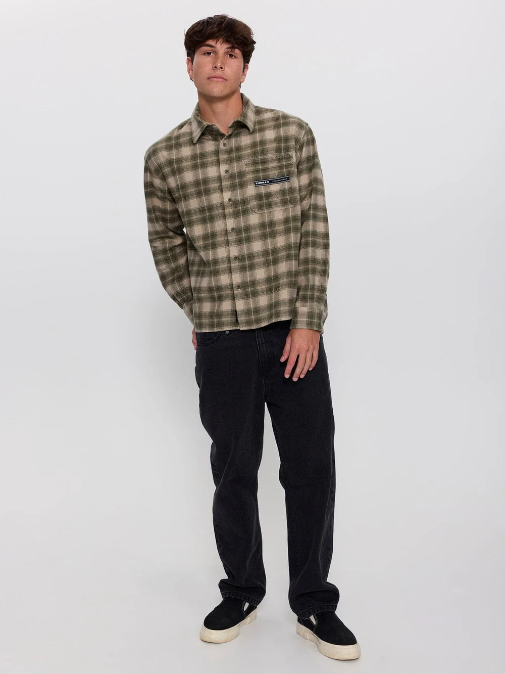 Paradise Built Barrio Long Sleeve Flannel Shirt | Thrills