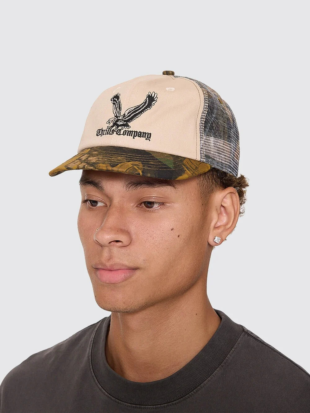 Built to Win 5 Panel Cap - Red | Thrills Co (Copy)