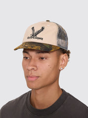 Built to Win 5 Panel Cap - Red | Thrills Co (Copy)