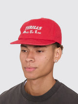 Built to Win 5 Panel Cap - Red | Thrills Co