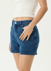 Seventy Threes Denim Short - Authentic Blue | Afends