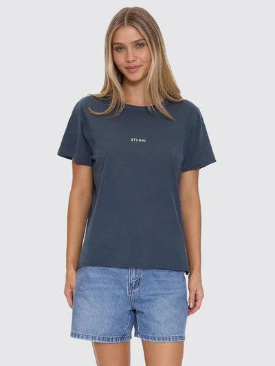 Minimal Thrills Relaxed Tee - Heritage Navy | Thrills Co