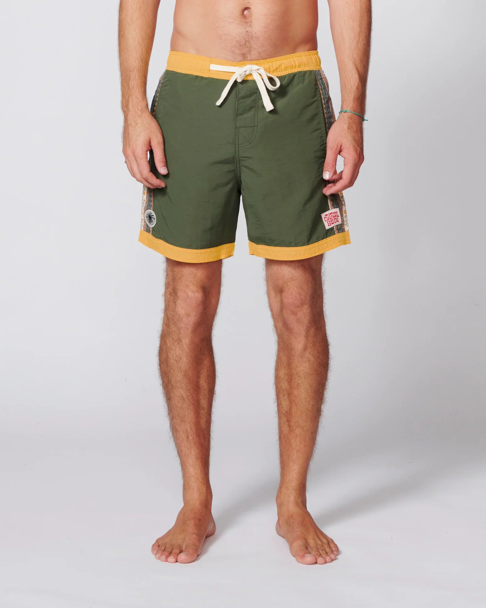 Mendoza Mixed Tape Boardies - Green | TCSS