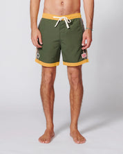 Mendoza Mixed Tape Boardies - Green | TCSS