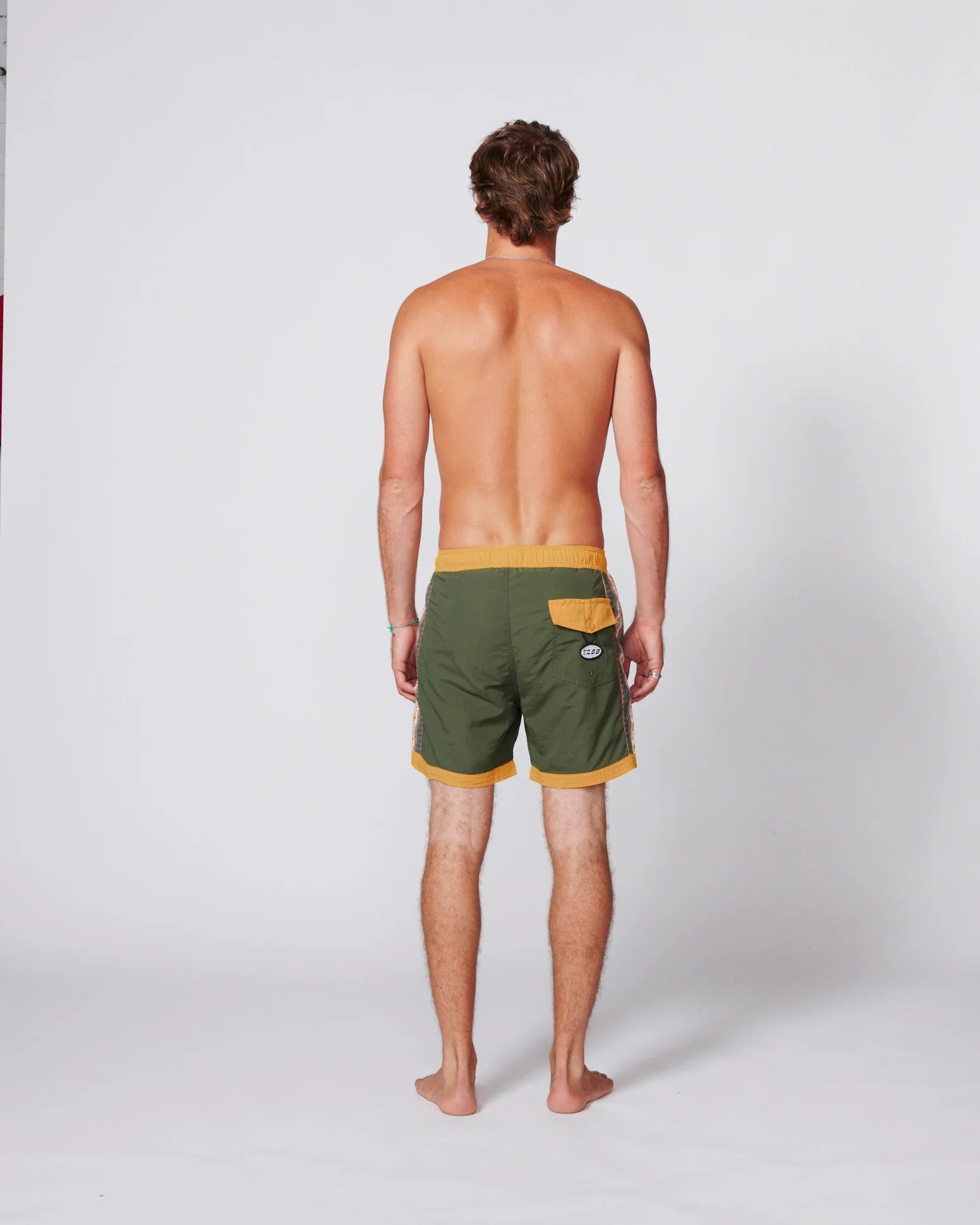 Mendoza Mixed Tape Boardies - Green | TCSS