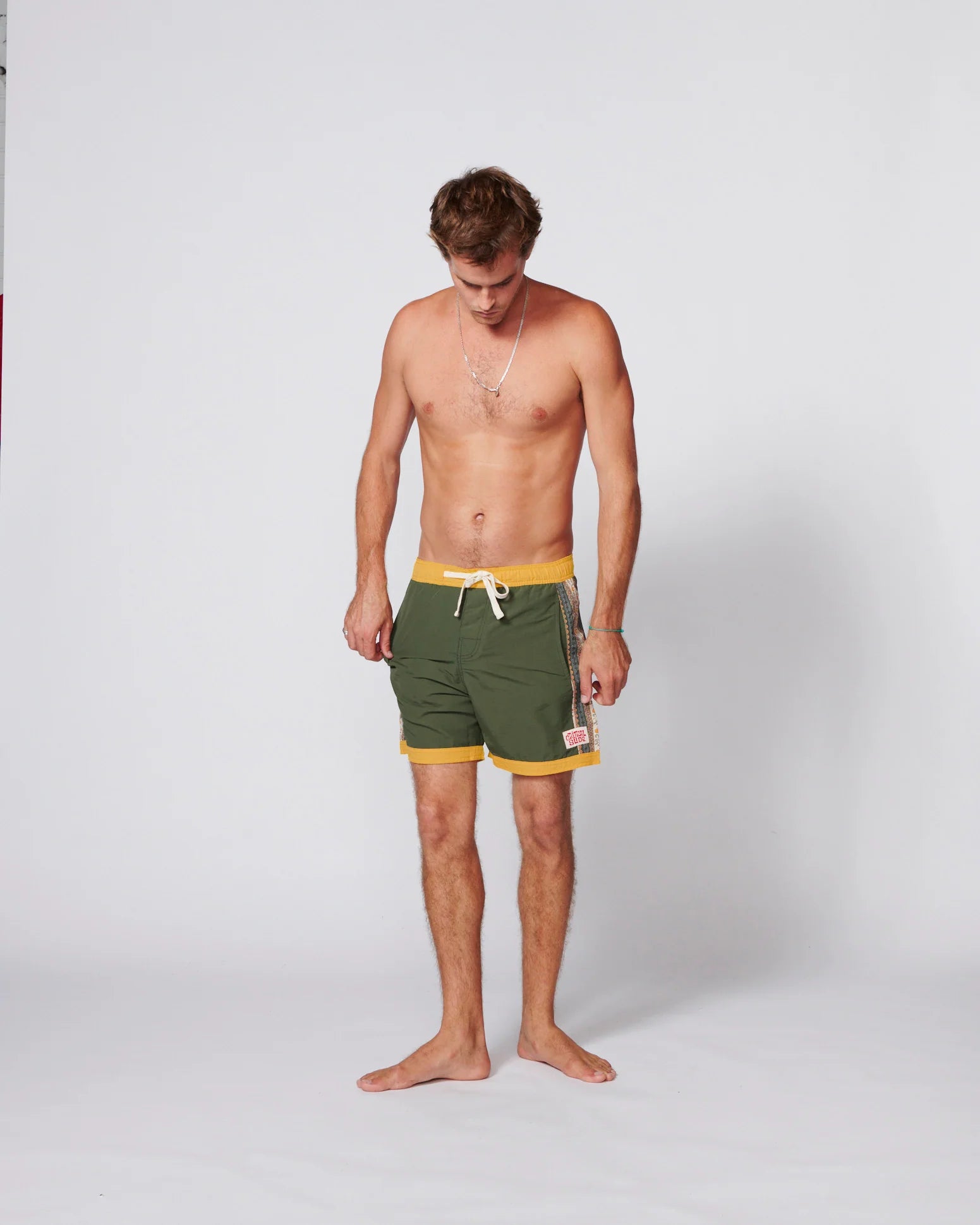 Mendoza Mixed Tape Boardies - Green | TCSS