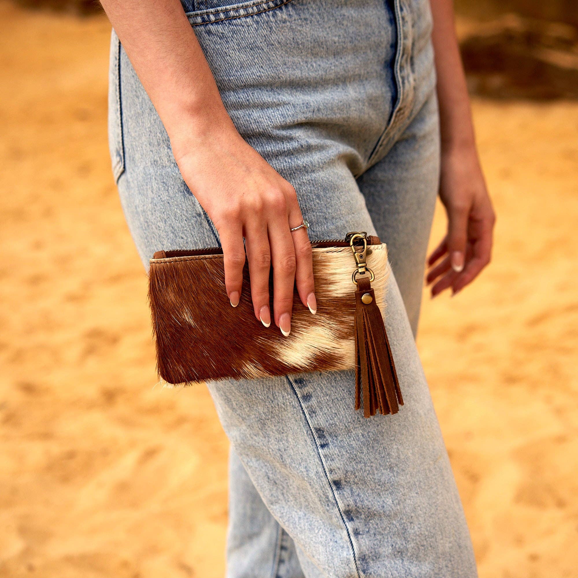Genuine Cowhide Wallet Coin Purse - Samaira | MLC