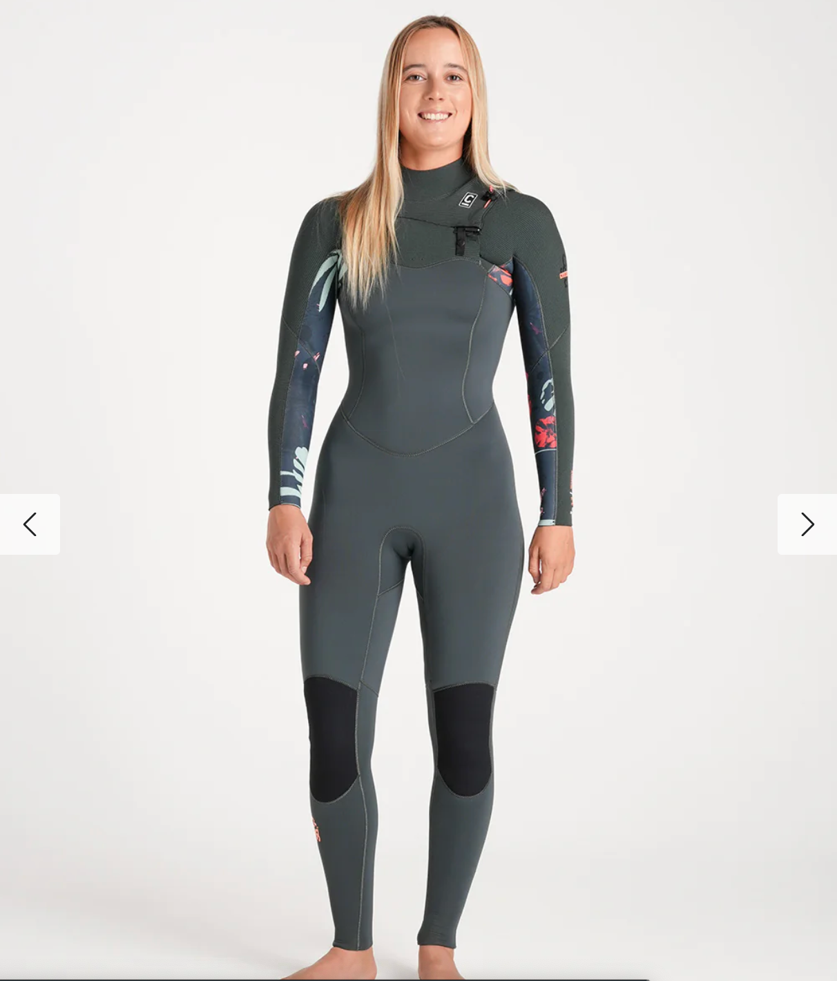 NuWave Solace 3:2 GBS Womens Chest Zip Steamer | C-Skins