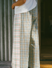 Patchwork Pant in Cottage Plaid