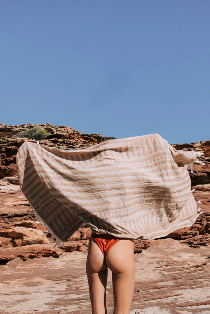 Two Tone Turkish Towel | Salty Shadows