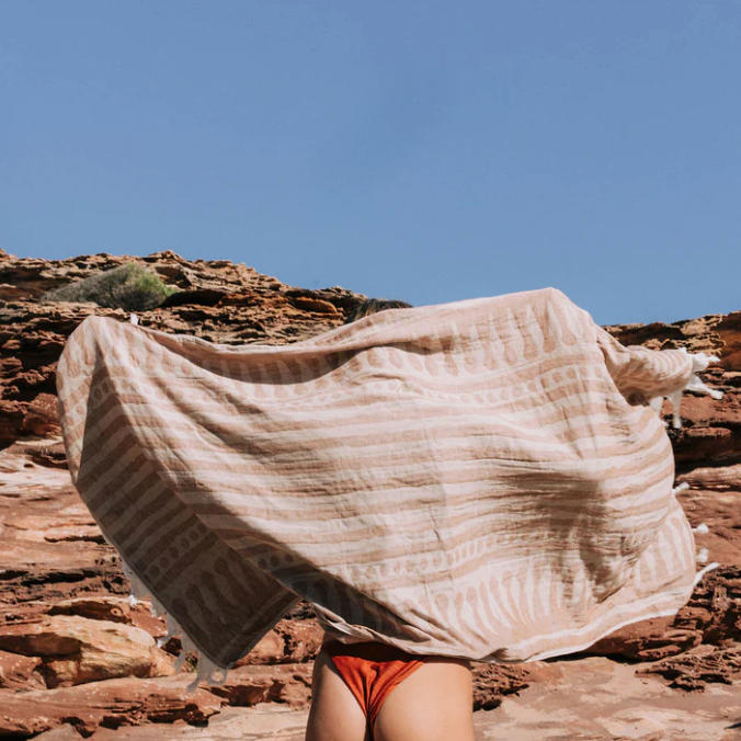 Two Tone Turkish Towel | Salty Shadows