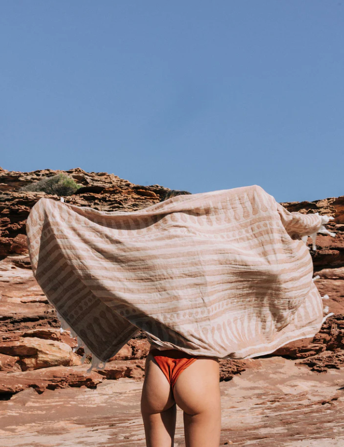 Two Tone Turkish Towel | Salty Shadows