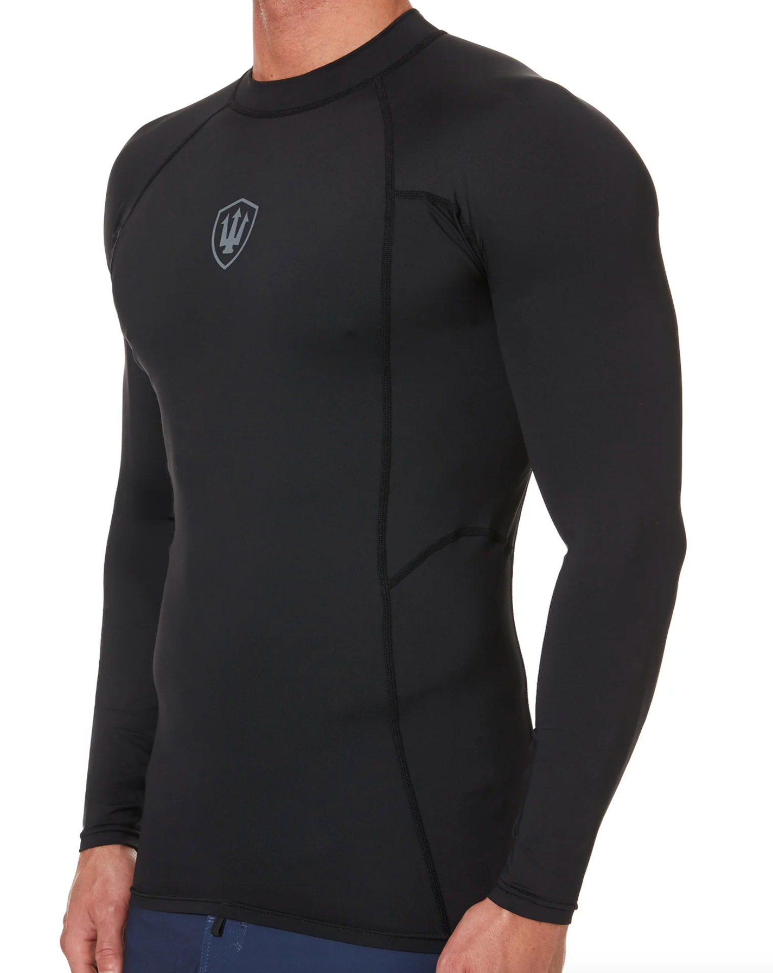 Mens Long Sleeve Fitted Rash Shirt | FK Surf
