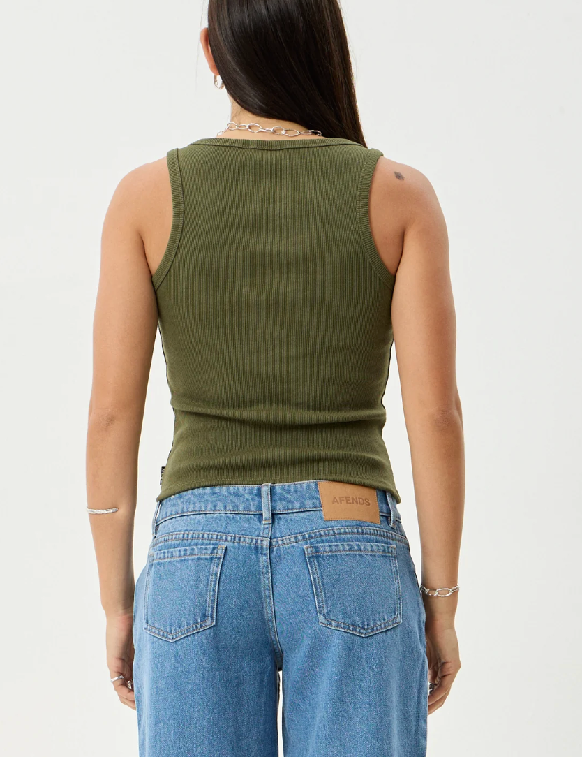 Laden - Rib Singlet | Afends