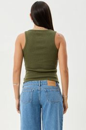Laden - Rib Singlet | Afends