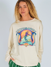 Saline Shrine’ By Angie Samblotte x - Artist Oversized Longsleeve Tee | Atmosea