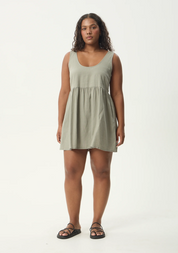 Jesse Mini Dress - Olive | Afends
