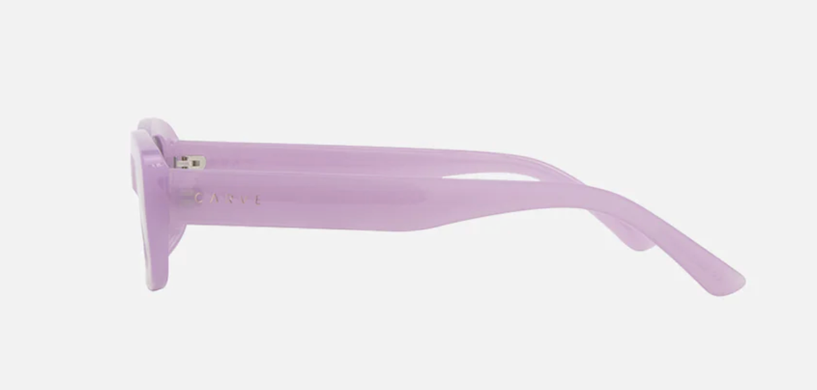 Lizzy - Gloss Translucent Lilac Grey Lens| Carve