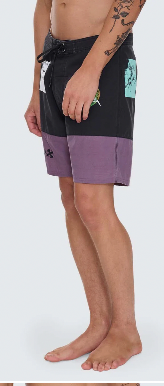 In The Cards Boardshort - Black | Thrills