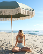 Frankie Bikini Top - Beach Blossom | Ceacea Swimwear