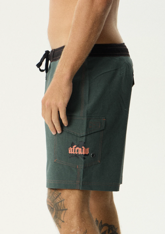 Petal Surf Related V2 Boardshort 18" - Pine | Afends