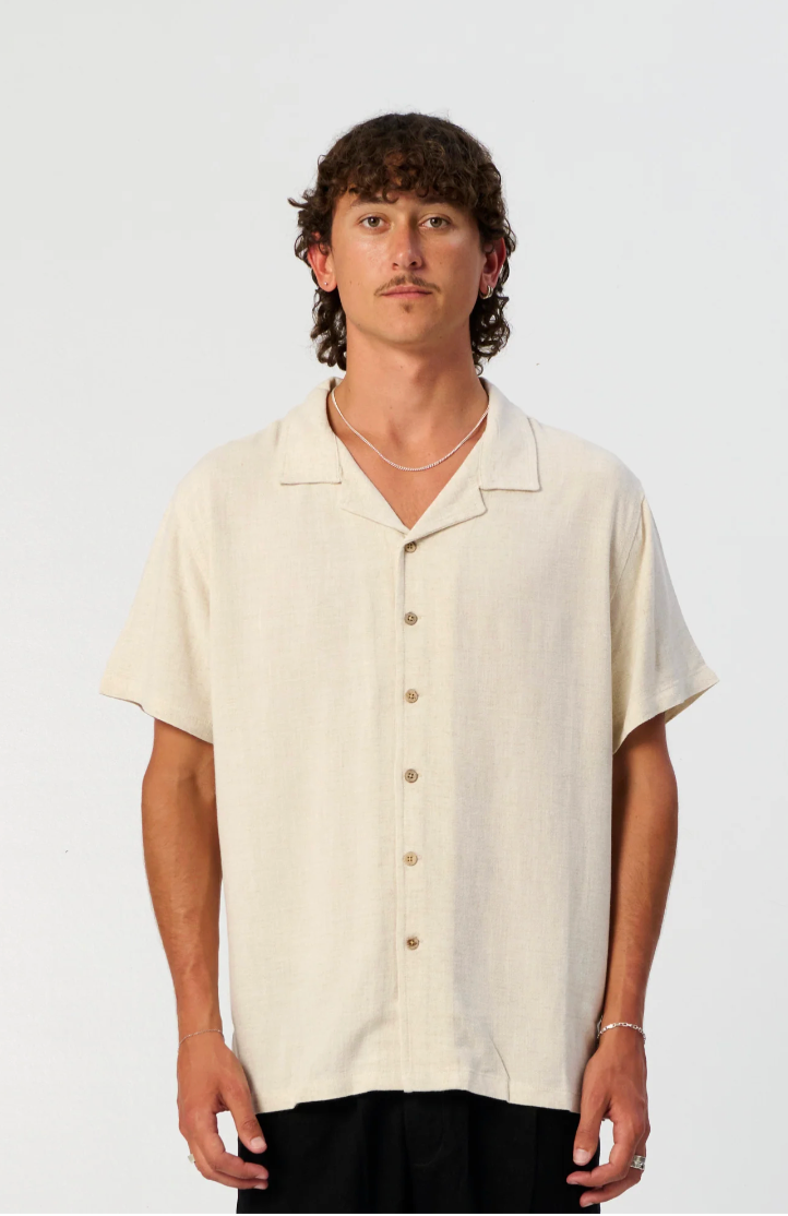 Ernie Resort Shirt - Oatmeal | The Critical Slide Society