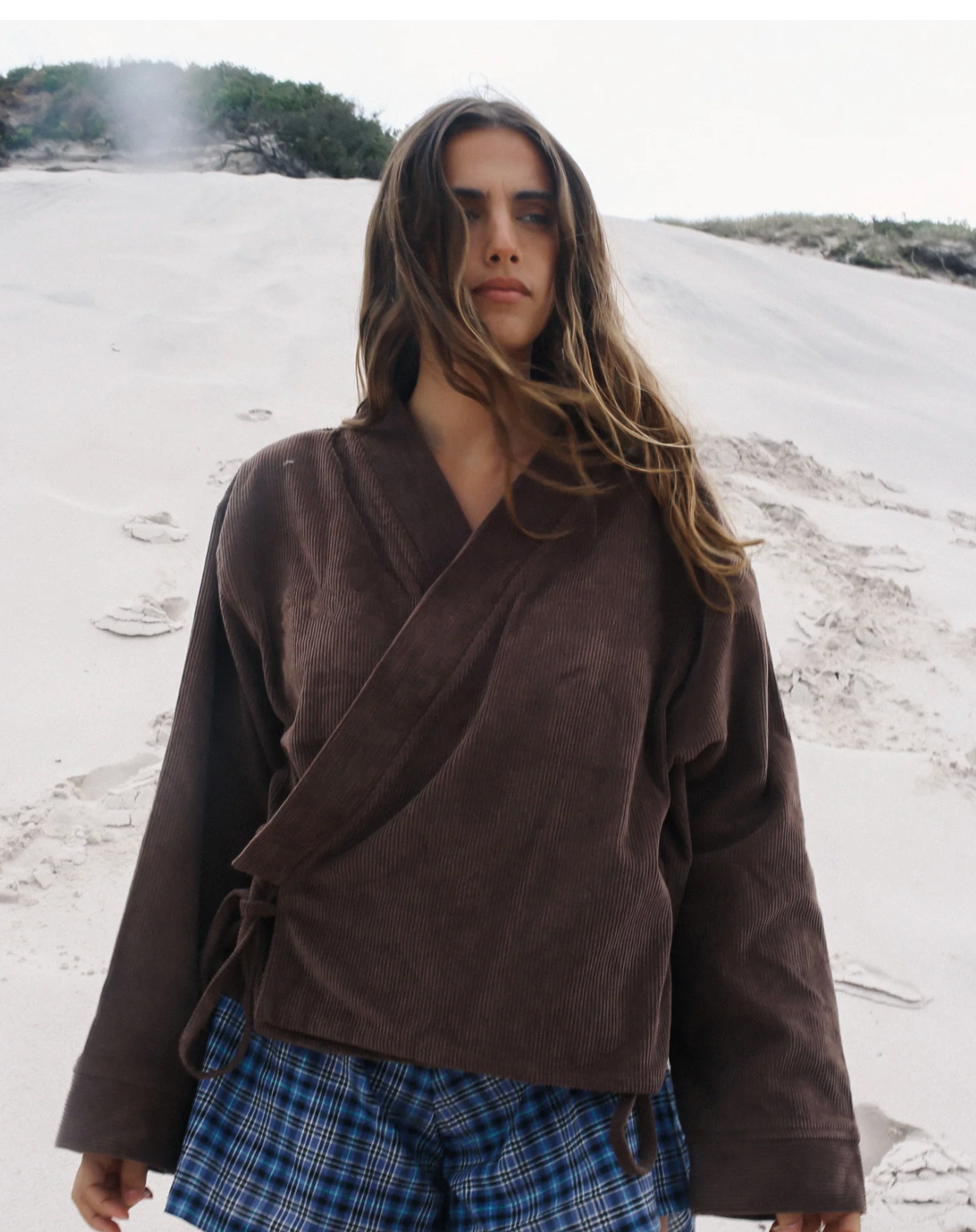 Amber Wrap Jacket | The Bare Road