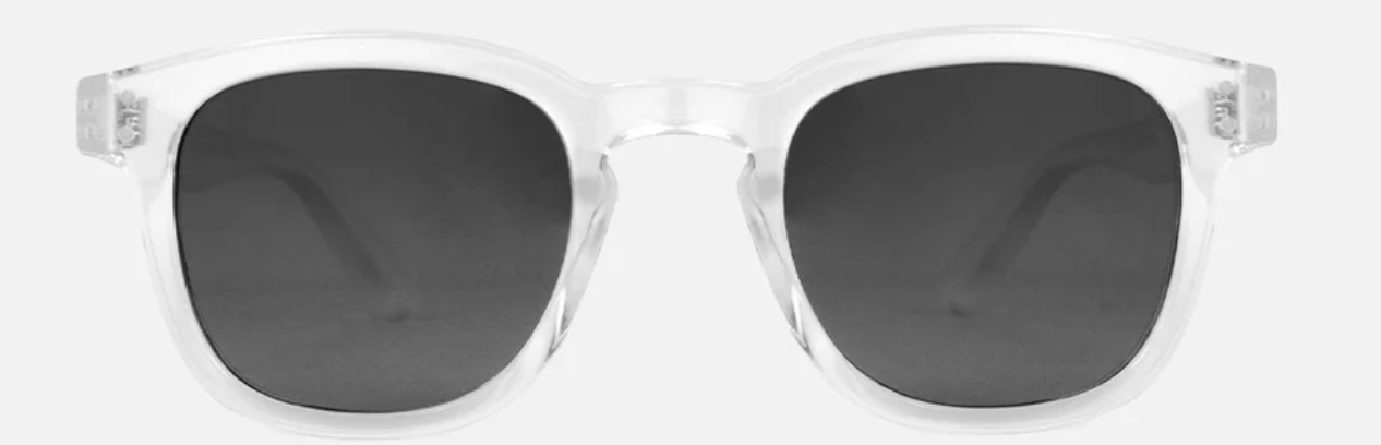 Havana - Gloss Clear Crystal Frame with Grey Polarized | Carve Lens