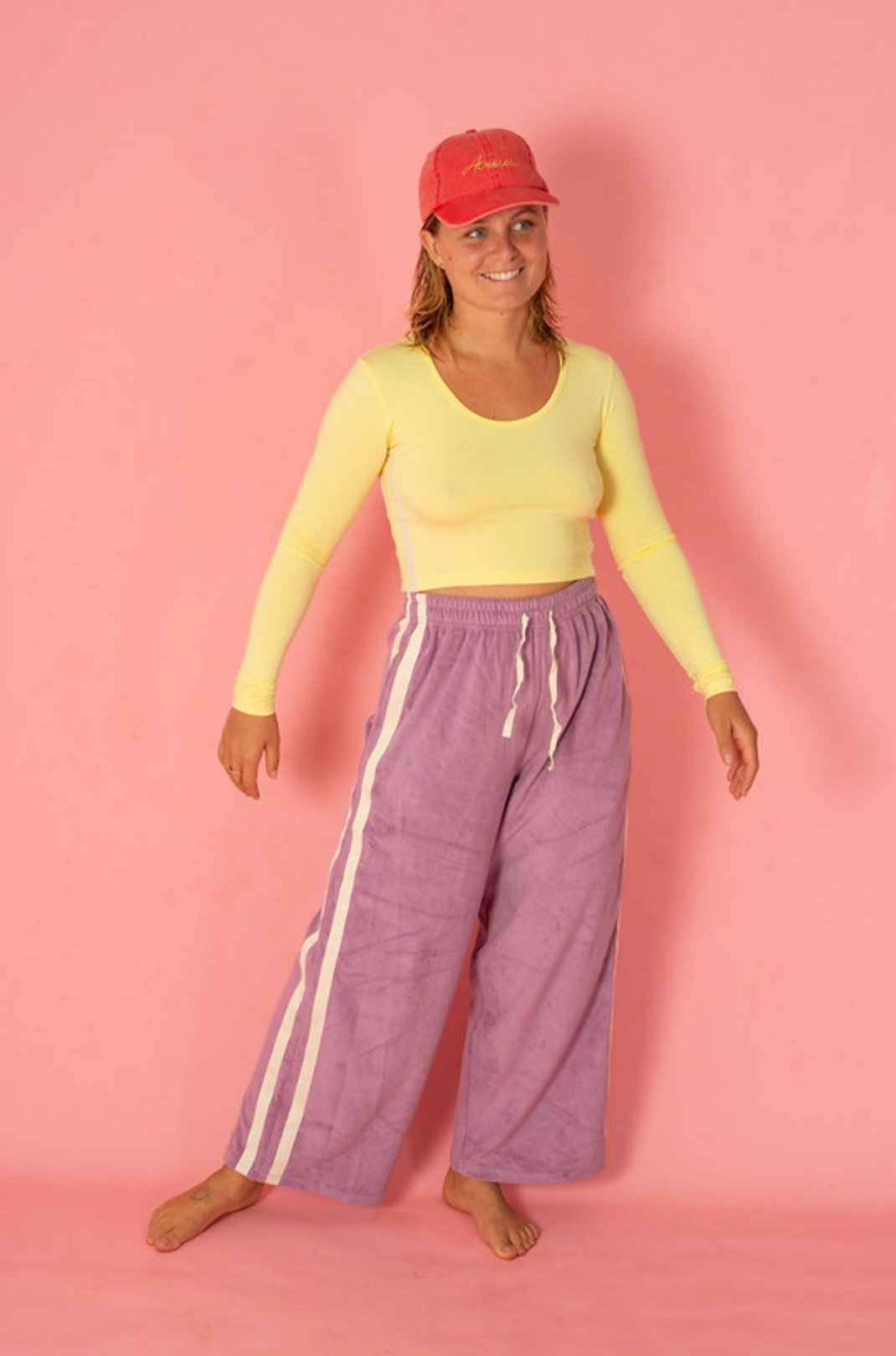 Long Sleeve Crop | Butter Yellow | Atmosea