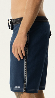 The Wreck Fixed Waist Boardshort 20" Navy | Afends