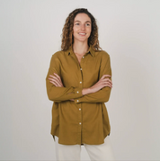 Stirling Shirt - Willow | Hemp Clothing Australia
