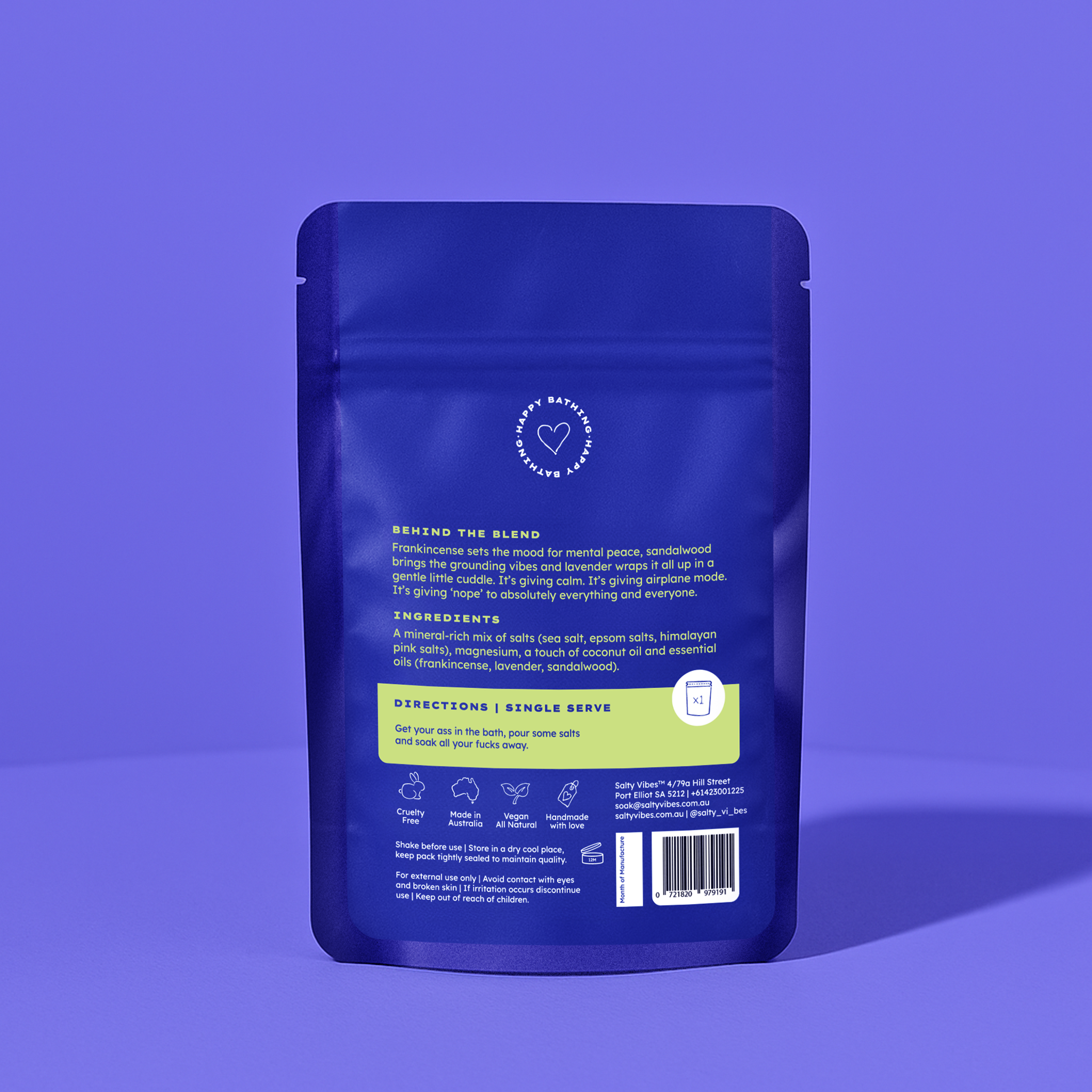 Bath Salts | Salty Vibes 100g