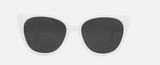 Uma - Gloss White Grey lens | Carve