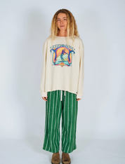 Saline Shrine’ By Angie Samblotte x - Artist Oversized Longsleeve Tee | Atmosea