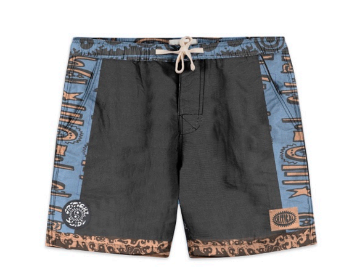 Coggs Mixed Tape Boardies - Vintage Black | The Critical Slide Society Kids