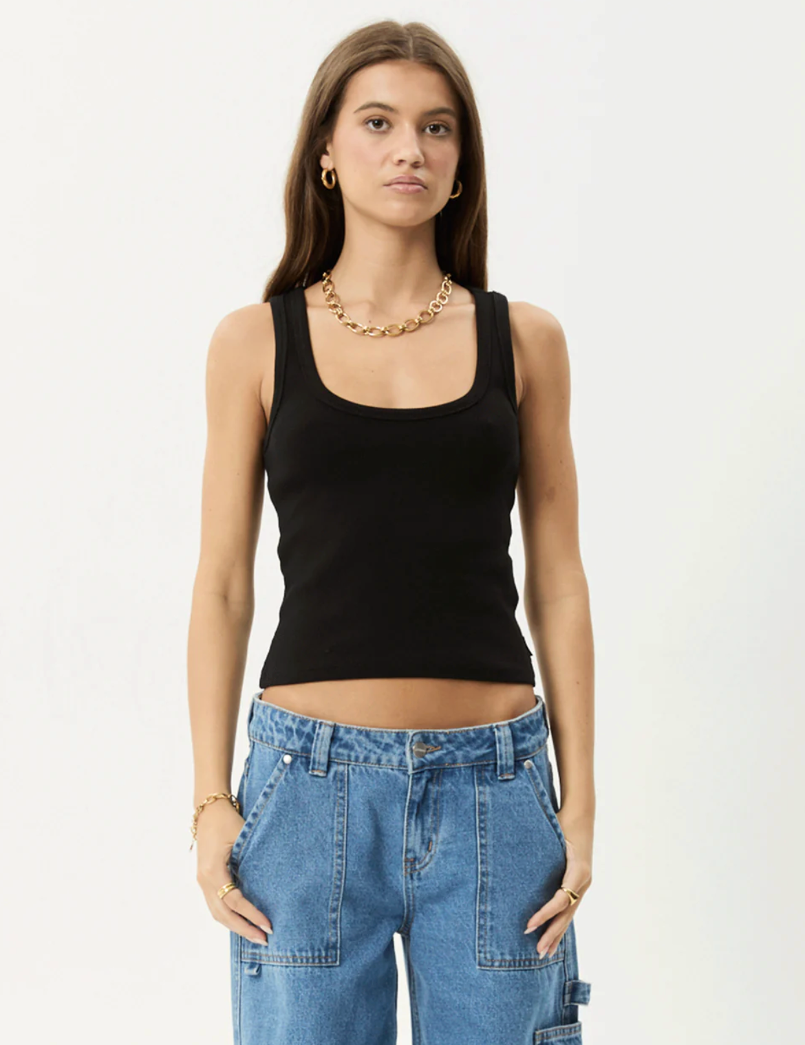 Layden Rib Singlet | Afends