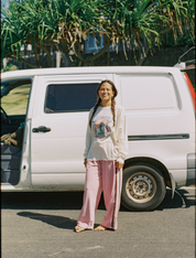 Saline Shrine’ By Angie Samblotte x - Artist Oversized Longsleeve Tee | Atmosea