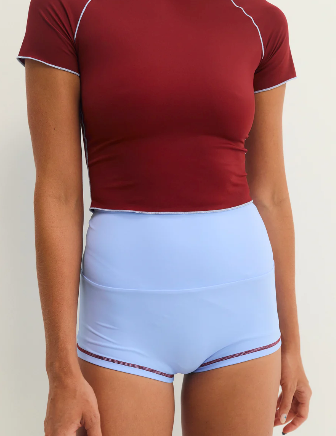 Low Rider Rashguard - Merlot