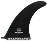 10" Classic Series Longboard Fin - Solid Black | Shapers