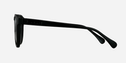 Hudson - Matte Black Frame Grey Lens Sunglasses | Carve