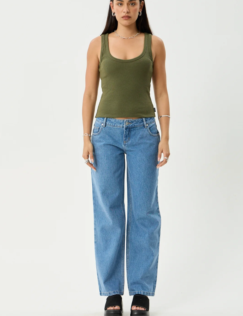 Laden - Rib Singlet | Afends